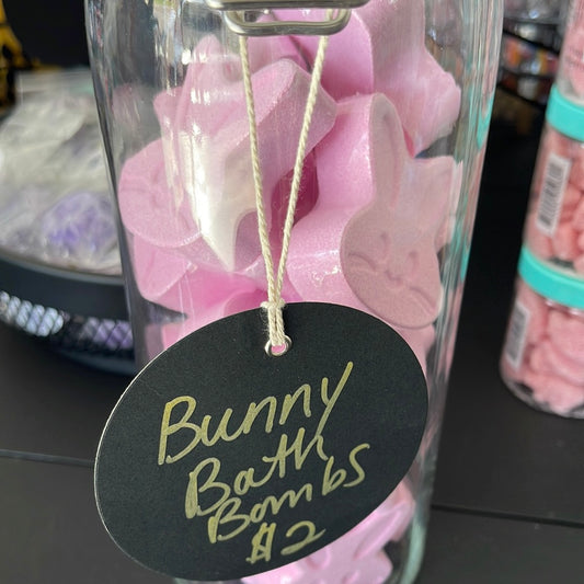 Bunny bath bombs - gift