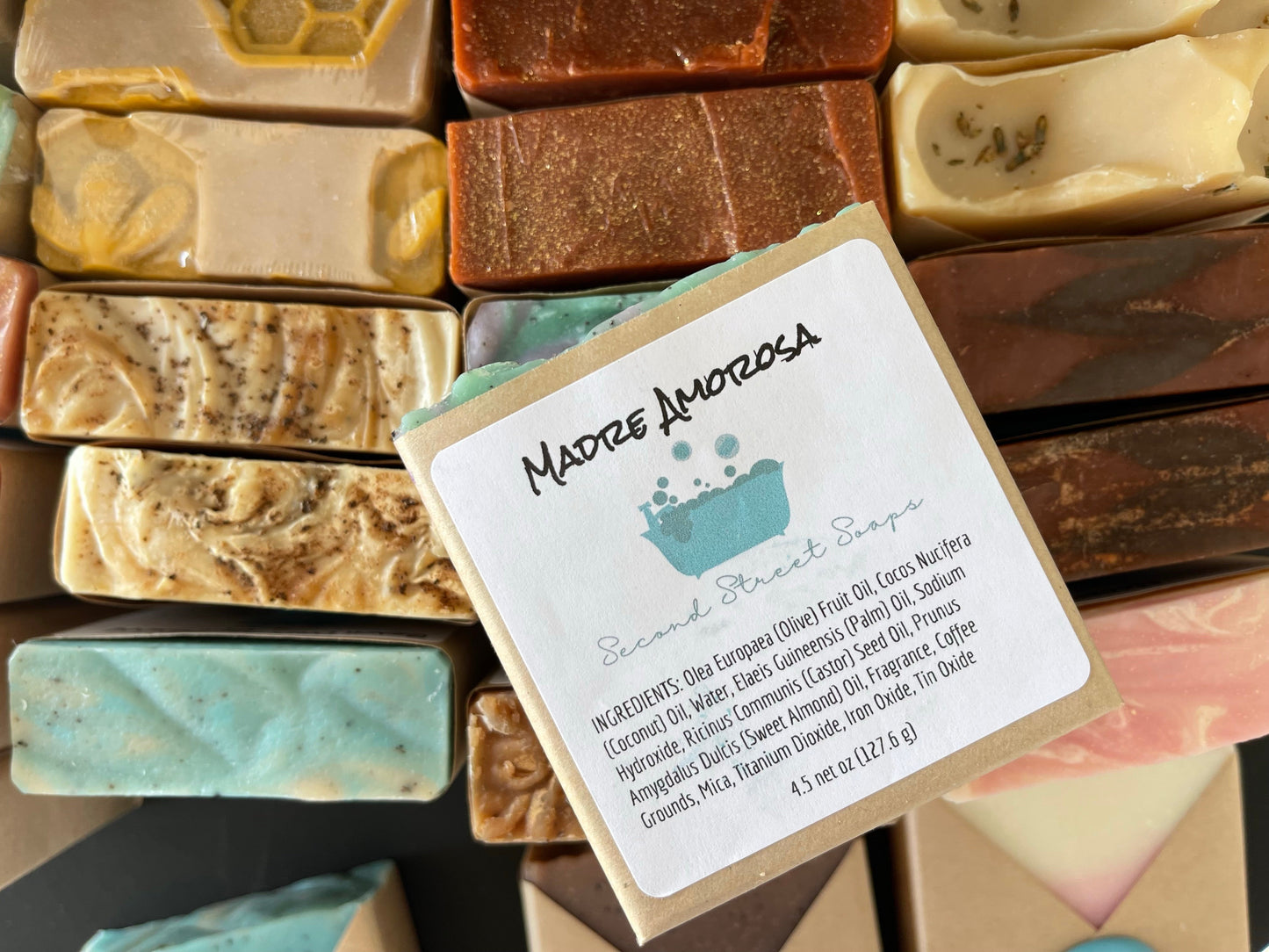 Hand poured bars of soap by Second Street Soap choose your scent
