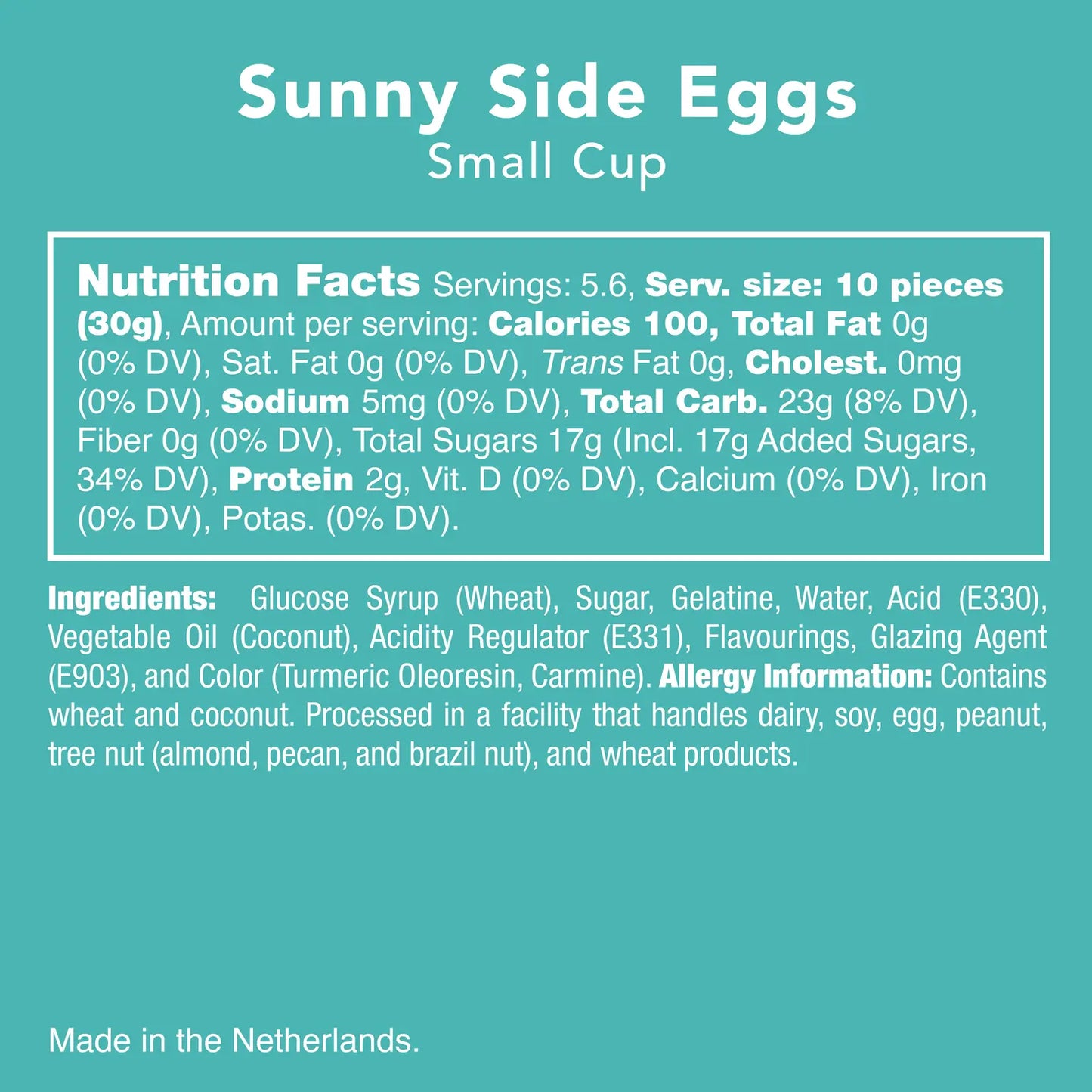 Sunny Side Eggs - Easter Candy Club Gummy Egg - Retail Swag candy