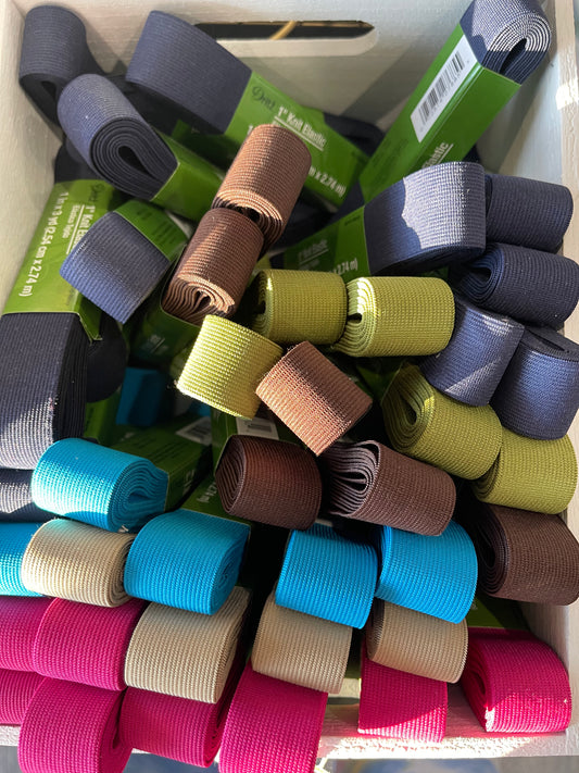 Dritz 1” elastic - 3 yards sewing notion RBD swag