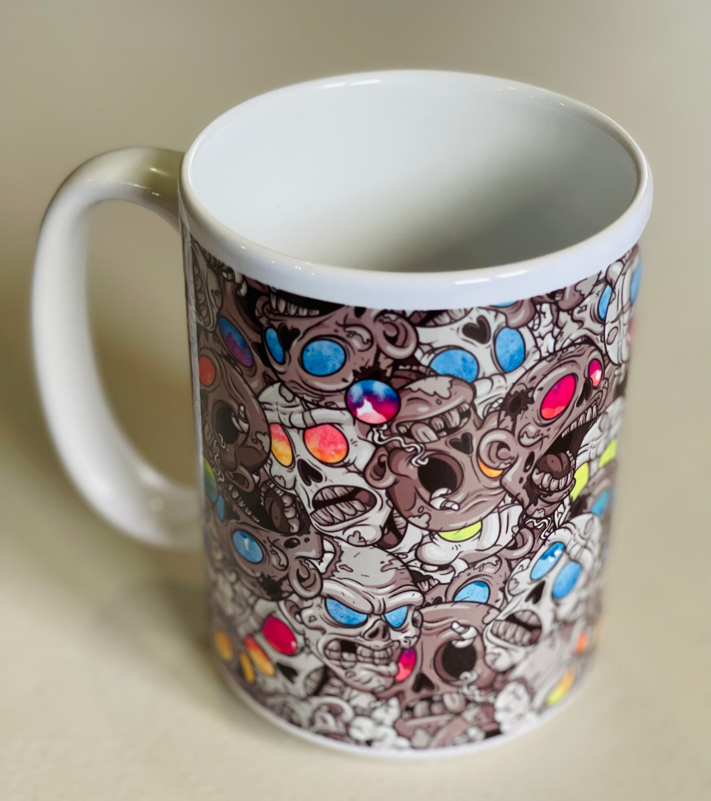 MADE TO ORDER Mugs Ceramic - 11 or 15 ounce - FULL MUG You choose design - Retail swag