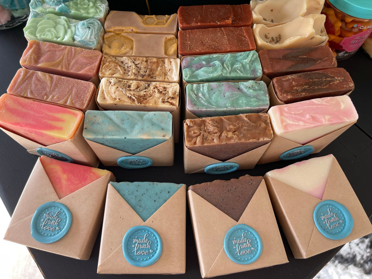 Hand poured bars of soap by Second Street Soap choose your scent