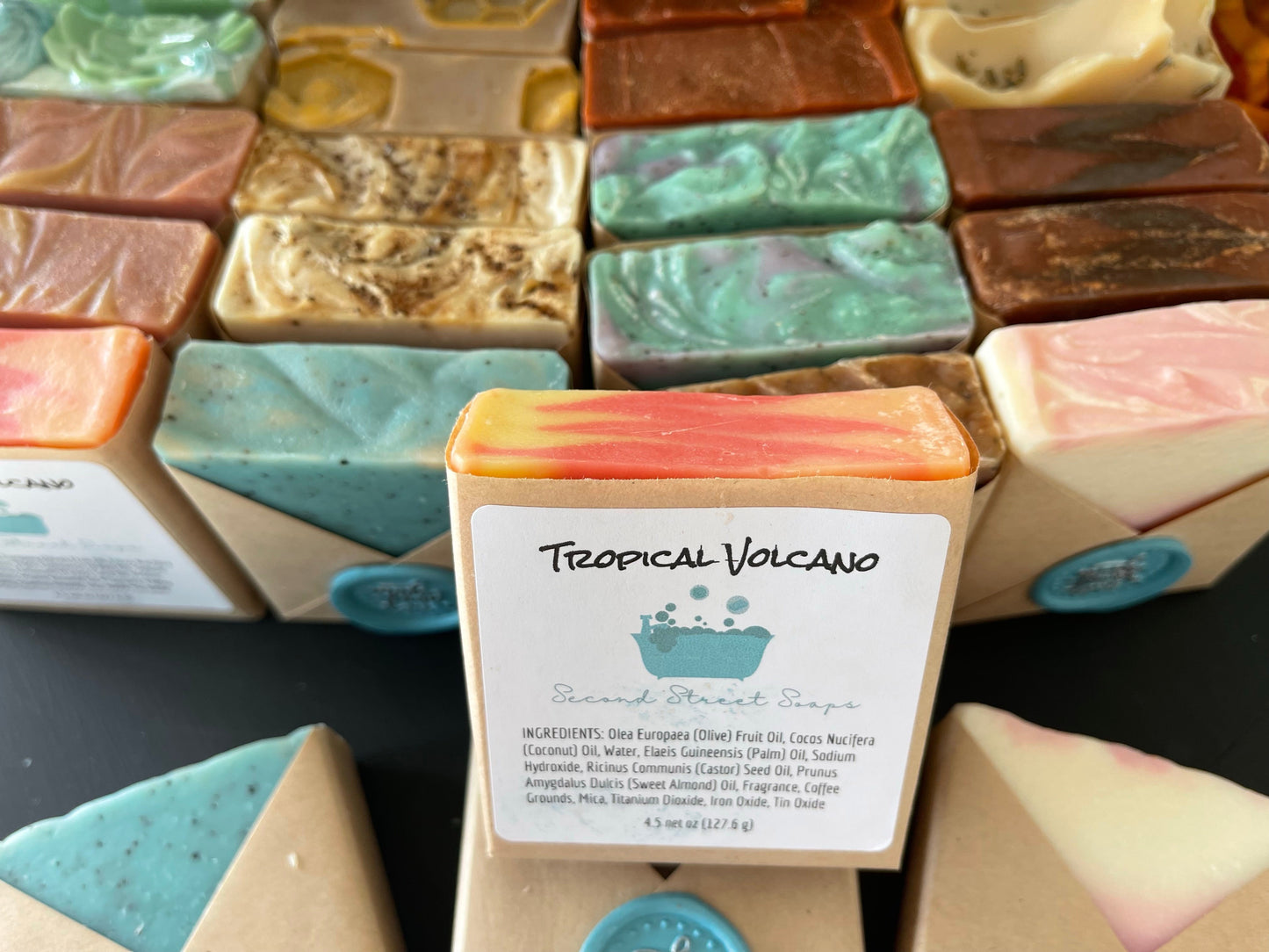 Hand poured bars of soap by Second Street Soap choose your scent