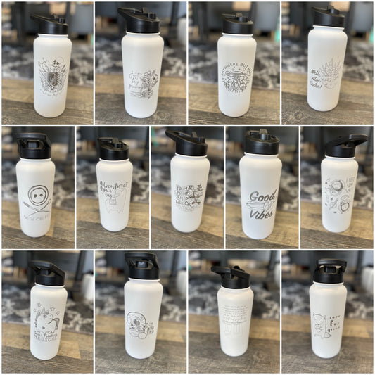 Water Bottles, Mugs & Jugs