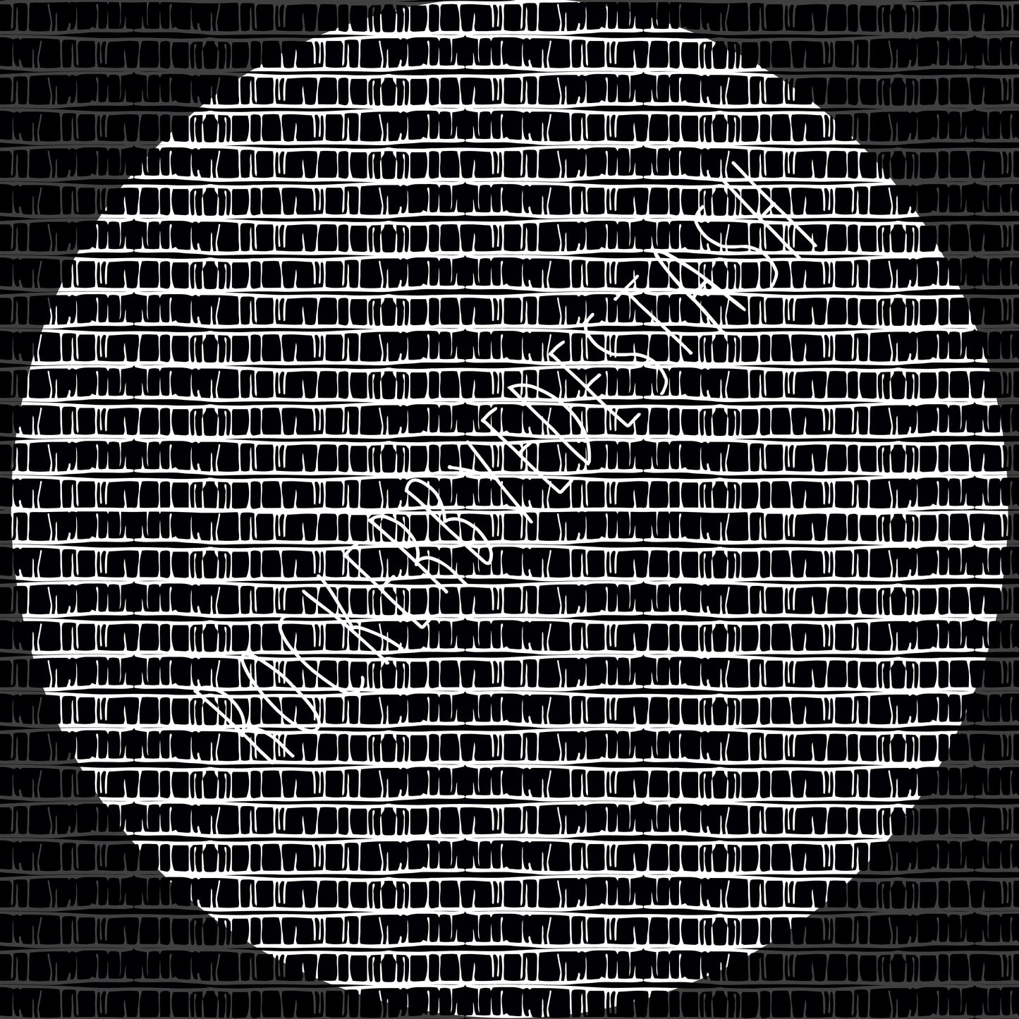 French Terry ACCENT prints - Retail -  1 yard per quantity Coordinate designs Black and white