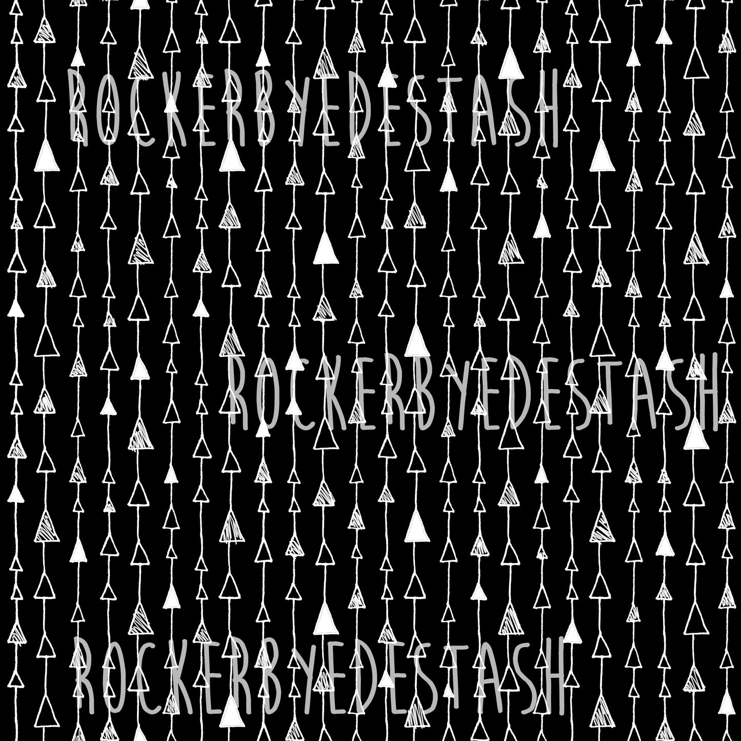 French Terry ACCENT prints - Retail -  1 yard per quantity Coordinate designs Black and white