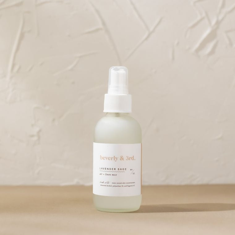 Lavender Sage Air And Linen Mist Room Spray by Beverly and 3rd Candle Co. gift