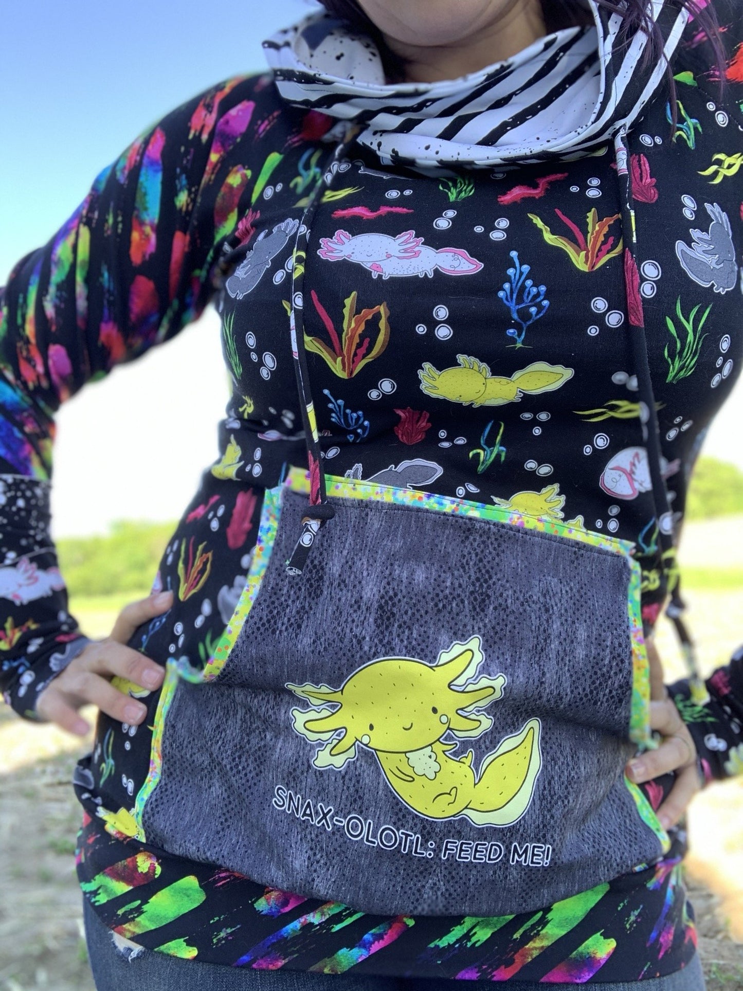 Round BB - Cotton Lycra Panels for Stem Kids & Axolotls - Retail