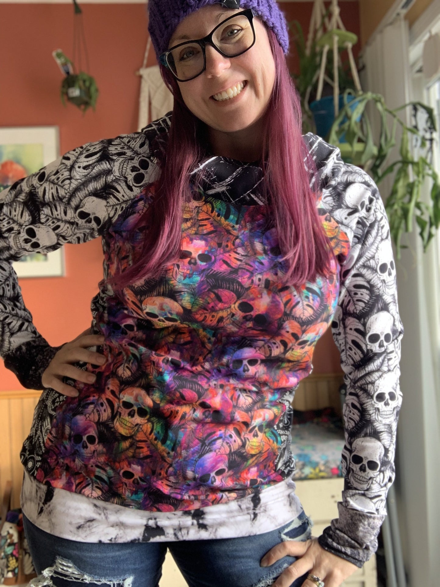 Cotton Lycra - Round JJ Retail - Halloween Prints - Zombies, Bats, and more