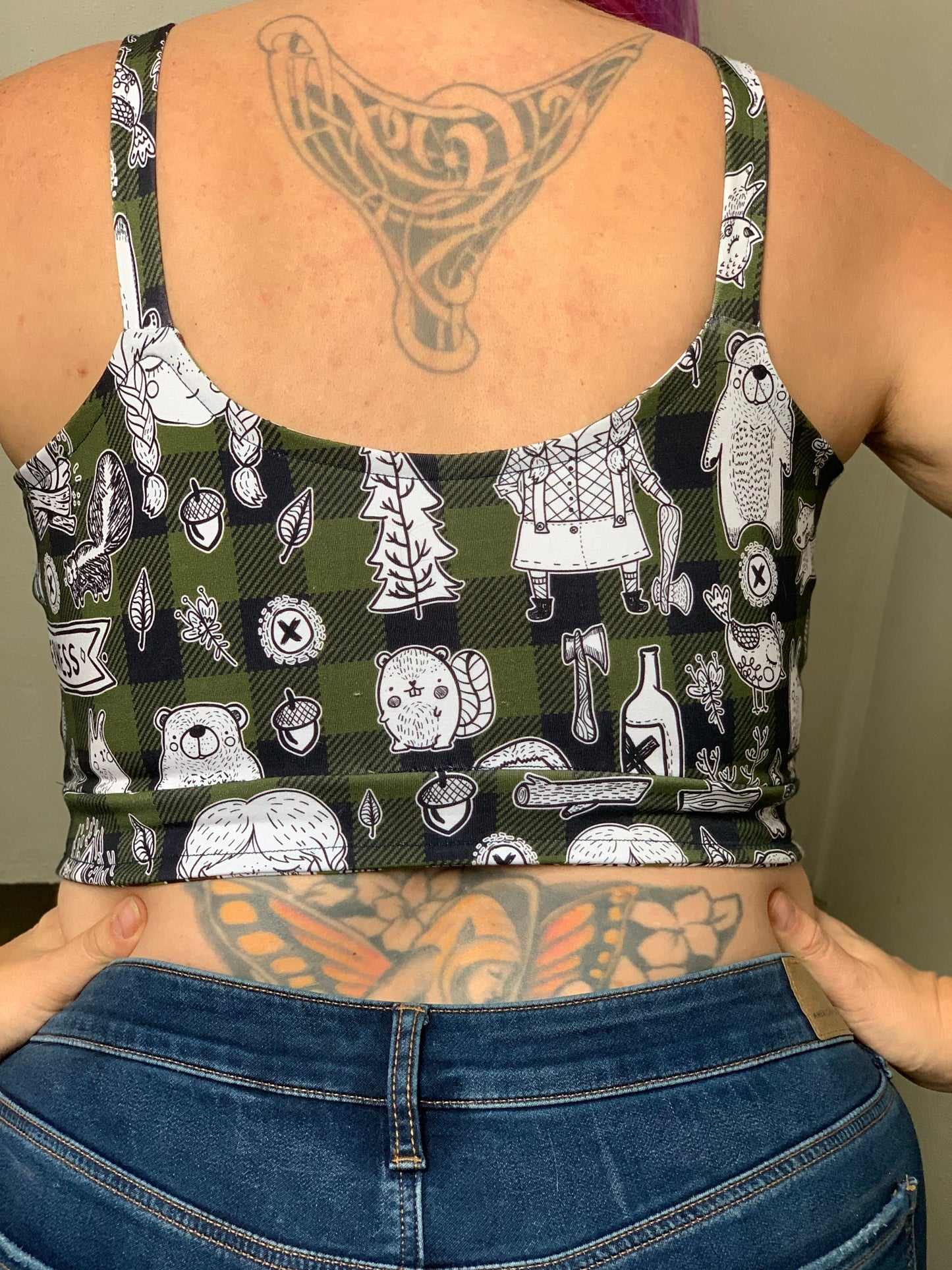 Athletic Sport Lycra - Round OO - Skulls & Shrooms, Magical Forest, New Wilderness & Hedgies - Fabric Retail