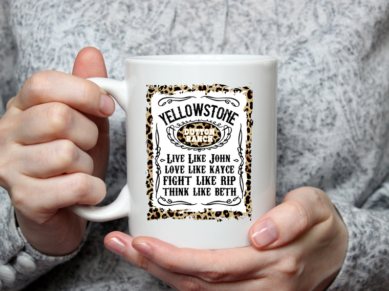 Yellowstone Be Like Mug by The Gift Shoppe Coffee Mugs John Rip Beth Kayce