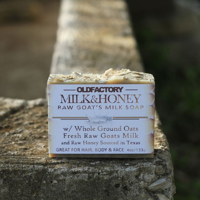 MIlk & Honey Goats Milk Soap by Old Factory Soap gift