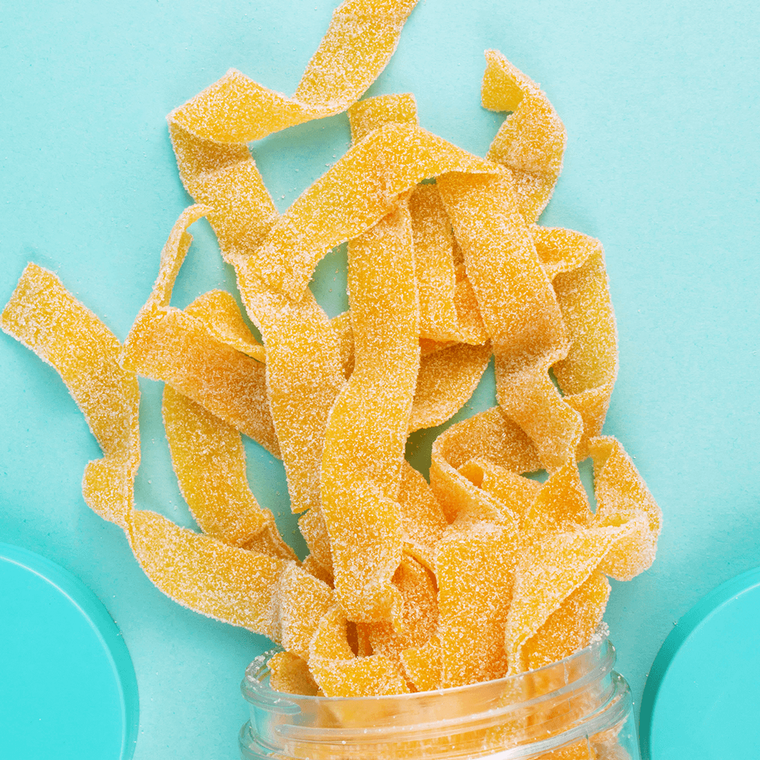 Mango Sour Belts - Retail Swag candy