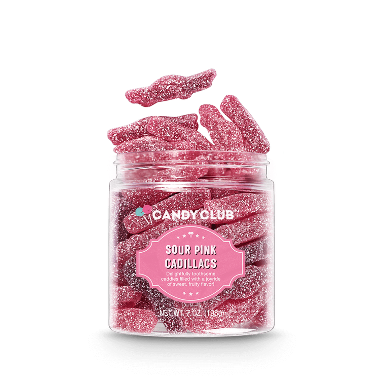 Sour Pink Cadillacs - Retail Swag candy