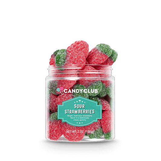 Sour Strawberries - Retail Swag candy