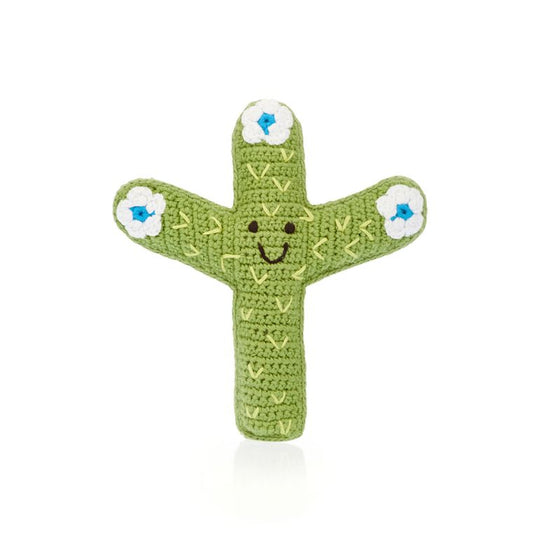 Friendly Cactus Buddy Deep Green by Pebble baby toy gift
