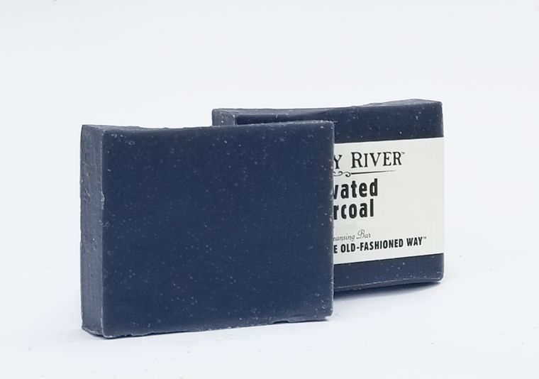 Charcoal Soap Bars by Stoney River Soaps - Kaleido-Soap or Solid Charcoal Gift
