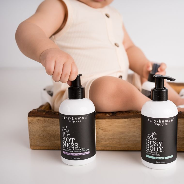 Lavender and Chamomille Hot Mess Shampoo & Baby Wash 8oz