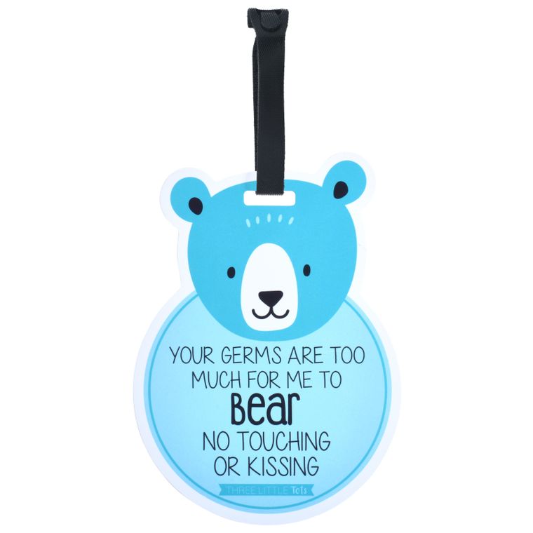 Bear Tag by Three Little Tots - baby gift