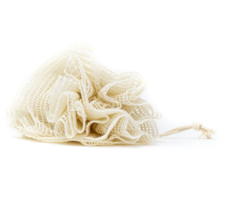 Natural Ramie Shower Loofa Pouf by Madison Soap Company