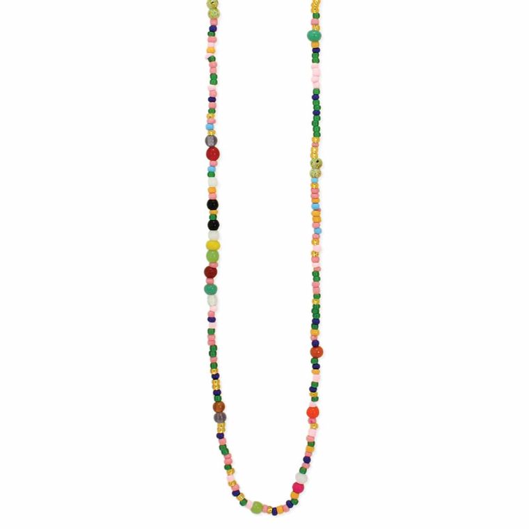Burst of Color Multicolor Bead Strand Necklace by ZAD Fashion Inc - gift