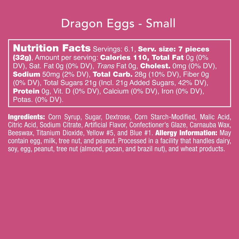Dragon Eggs - Retail Swag candy