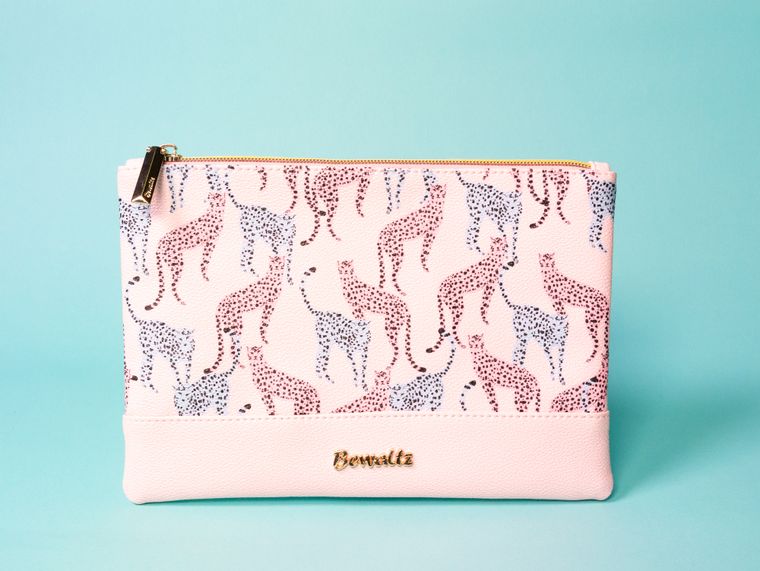 Pink Leopard Pouch gift