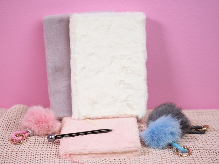 Furry Notebook gift