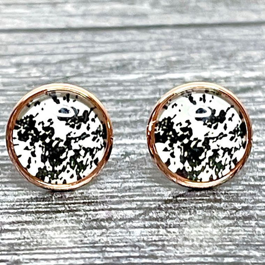 Cow Print Earrings