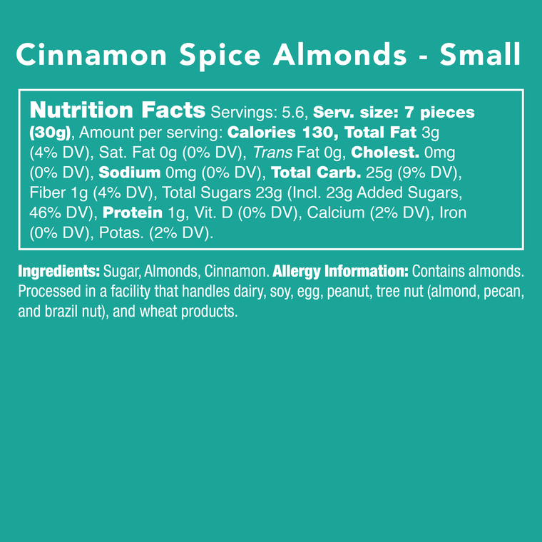 Cinnamon Spice Almonds - Candy DoorBuster Deal