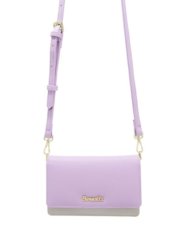 Bella Crossbody Phone Wallet Light Pink & Mint Gift