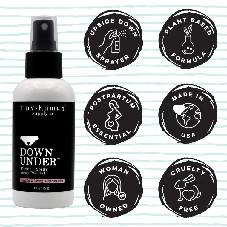 NEW! Down Under Perineal Spray - Soothing & Cooling Postpartum Relief