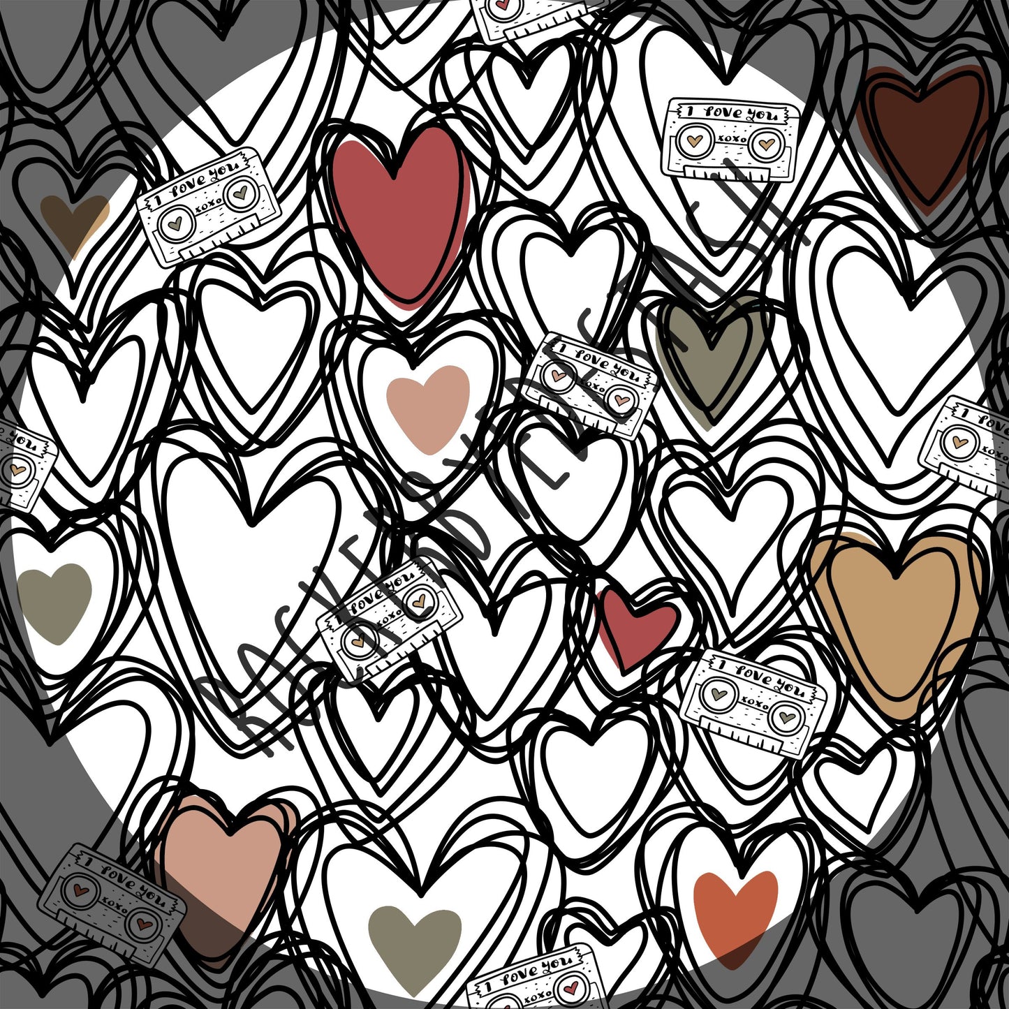 Cotton Lycra - Round FF - all main prints and FH sets are listed here - monstera skulls, powder rainbow, neutral skulls, hearts, rainbows and more! Retail