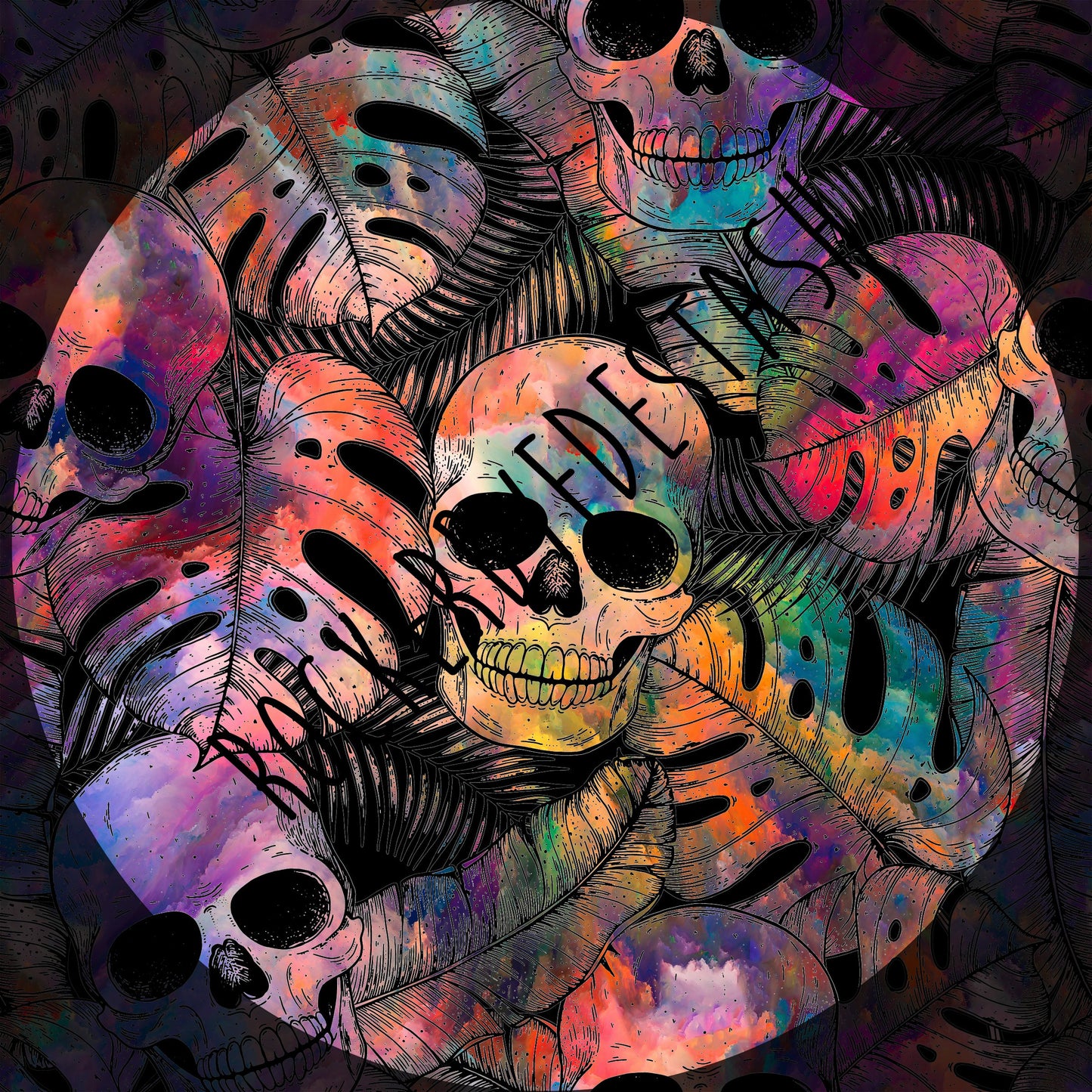 Cotton Lycra - Round FF - all main prints and FH sets are listed here - monstera skulls, powder rainbow, neutral skulls, hearts, rainbows and more! Retail
