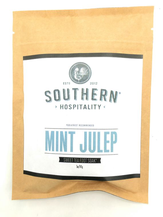 5oz Sweet Tea Foot Soak (Mint Julep) by Southern Hospitality gift
