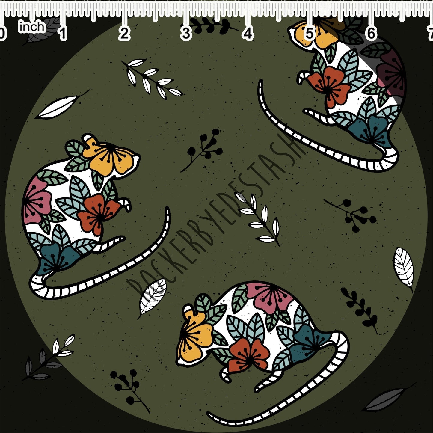 MInky - Round VV ReRun round 30 + prints to choose from - fabric from RockerByeDestash Retail
