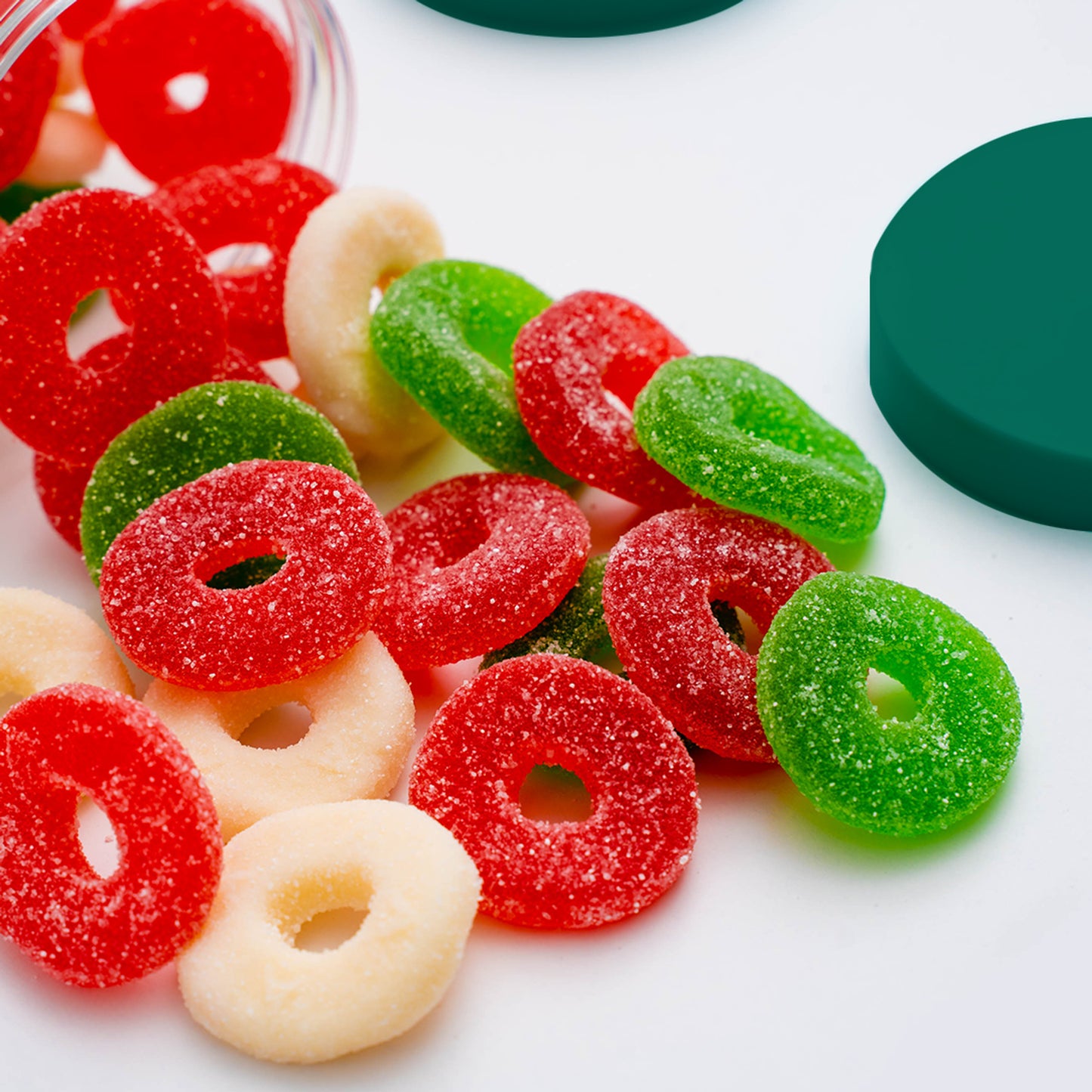 Jolly Wreaths - Candy Club Gummy Rings - Retail Swag candy
