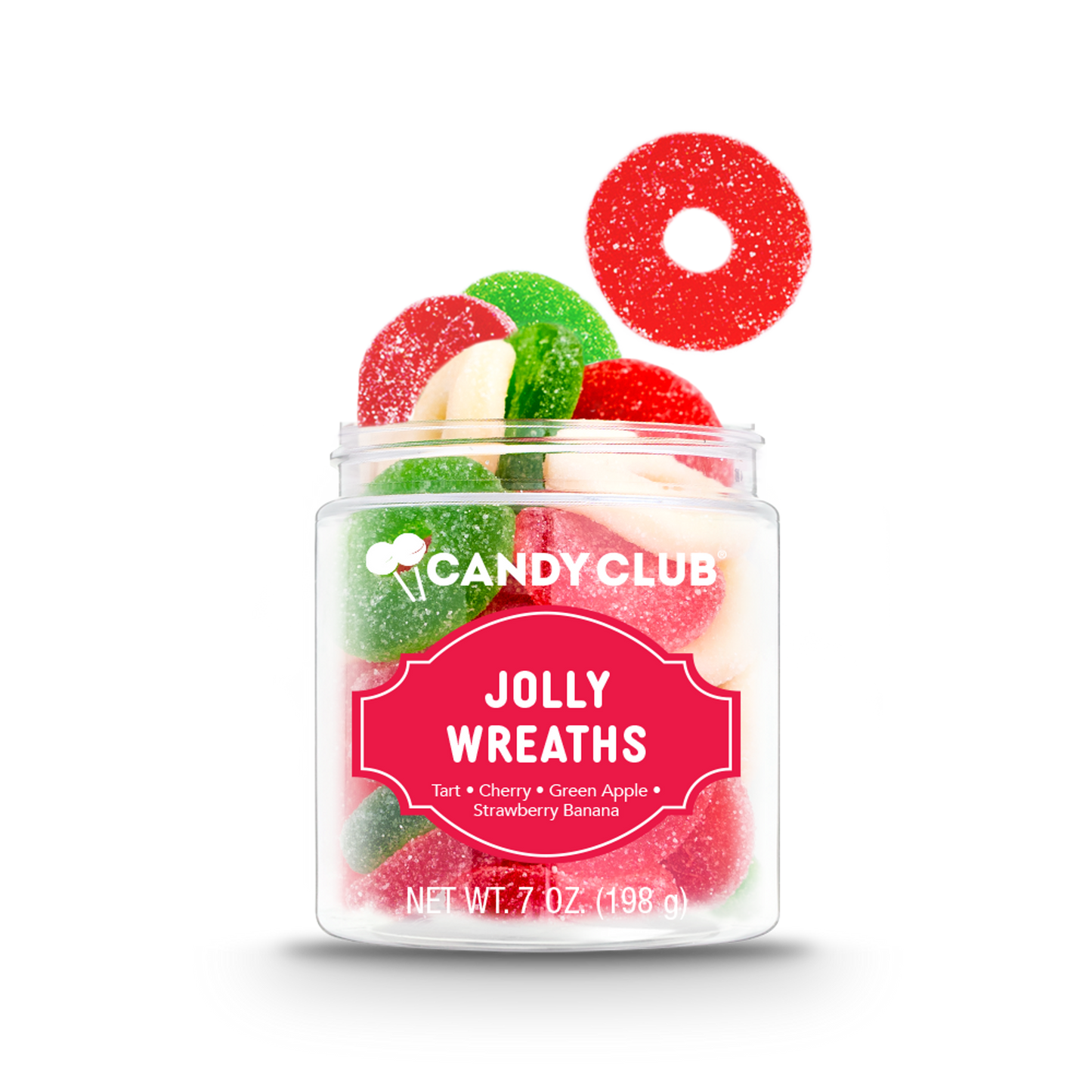 Jolly Wreaths - Candy Club Gummy Rings - Retail Swag candy