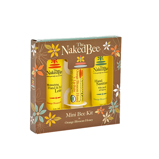 Orange Blossom Honey Mini Bee Kit by The Naked Bee