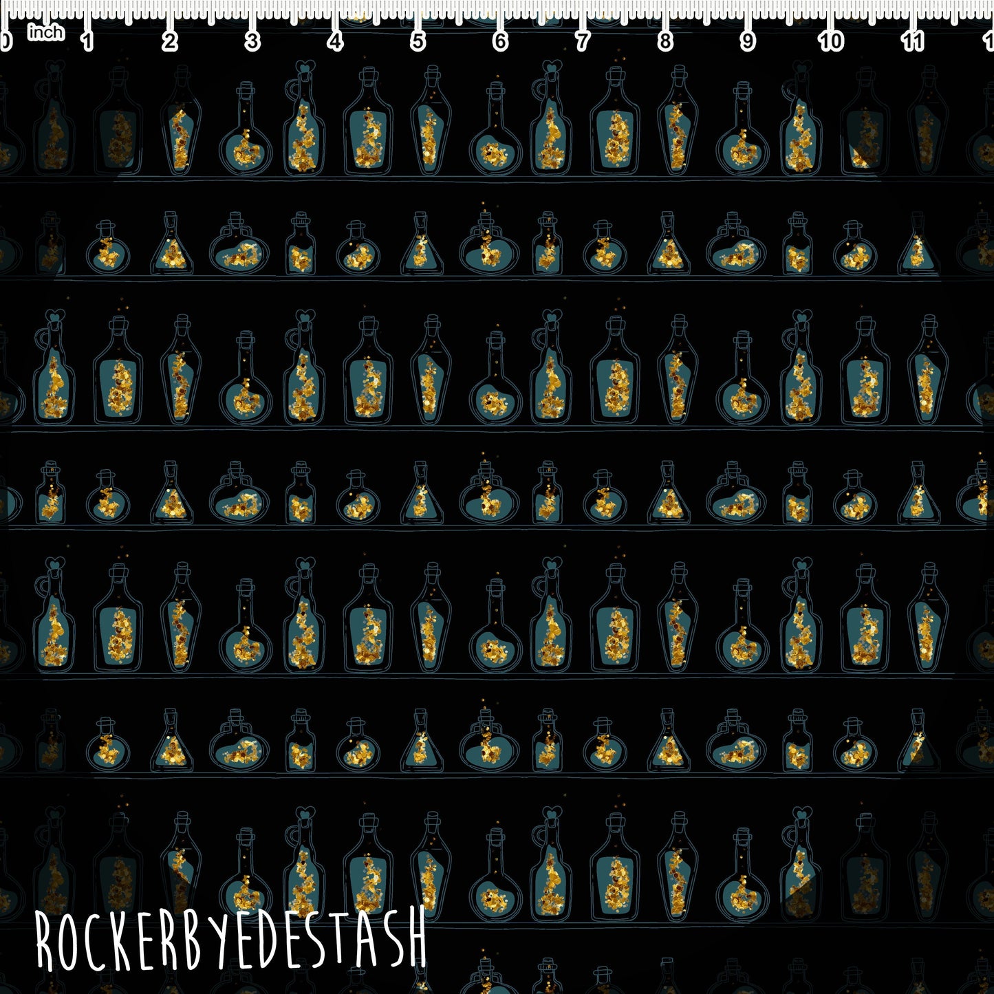 Poly Rib Knit - Round SS Halloween Patriarchy Retail Fabric Round