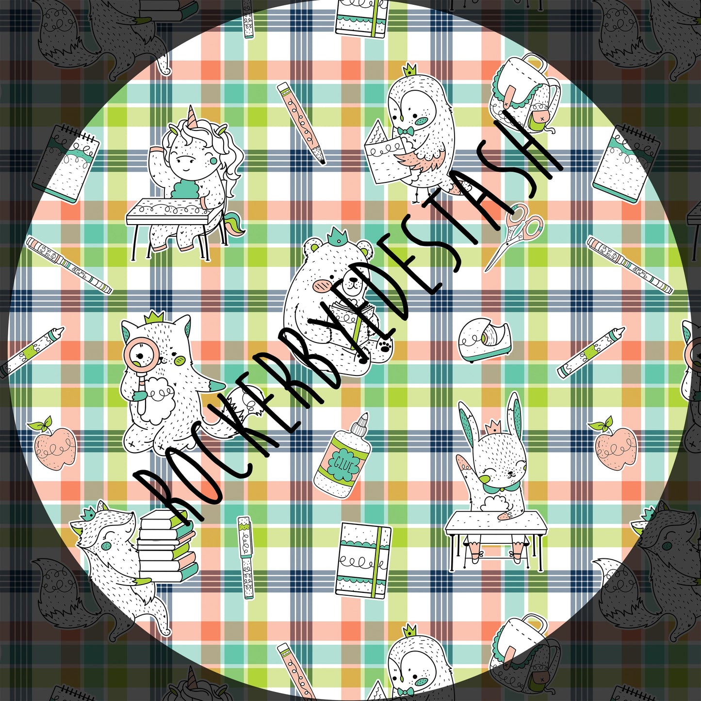 Minky - Round DD -  Main Prints & Reruns - Retail Fabric