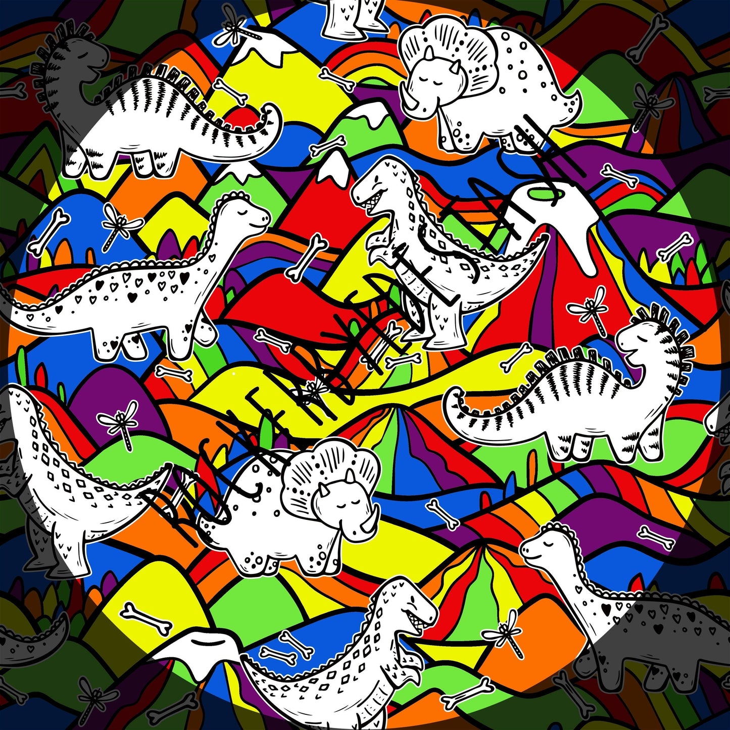 Squish - Round YY - PRIDE - Fabric Retail