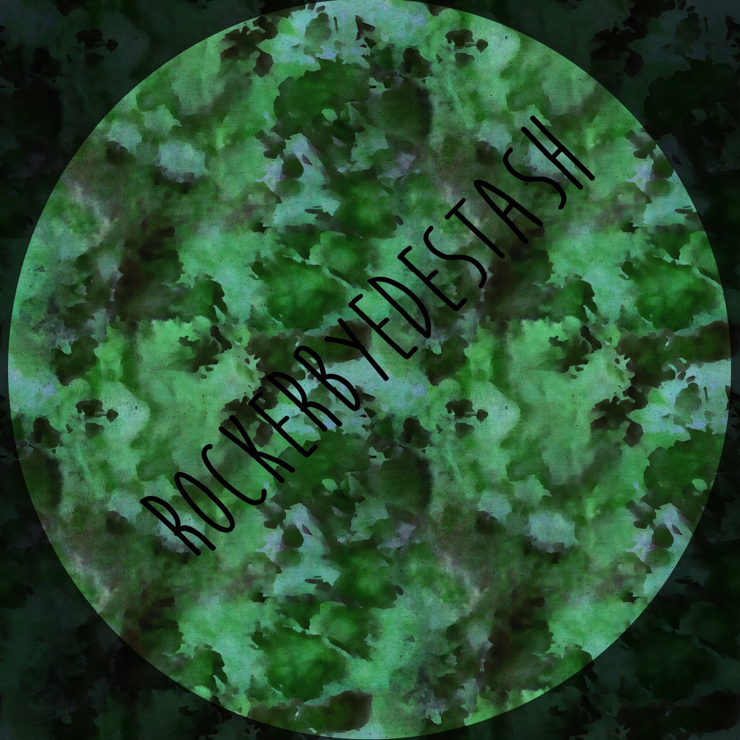 Bamboo Lycra - Ice Dye Prints - Fabric RETAIL Round WW by the yard
