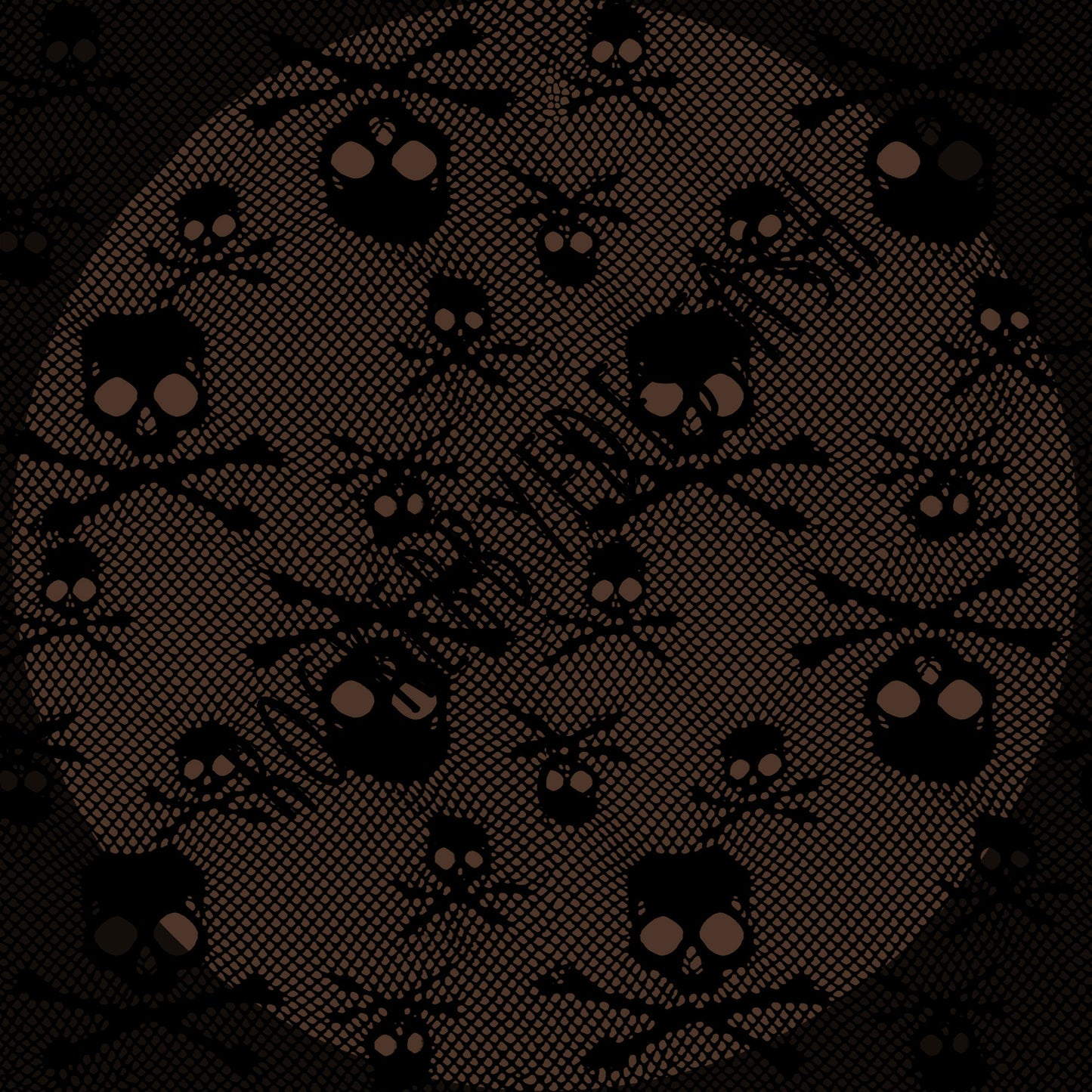 French Terry - Round XX Fishnet & Lace Retail - fabric yardage