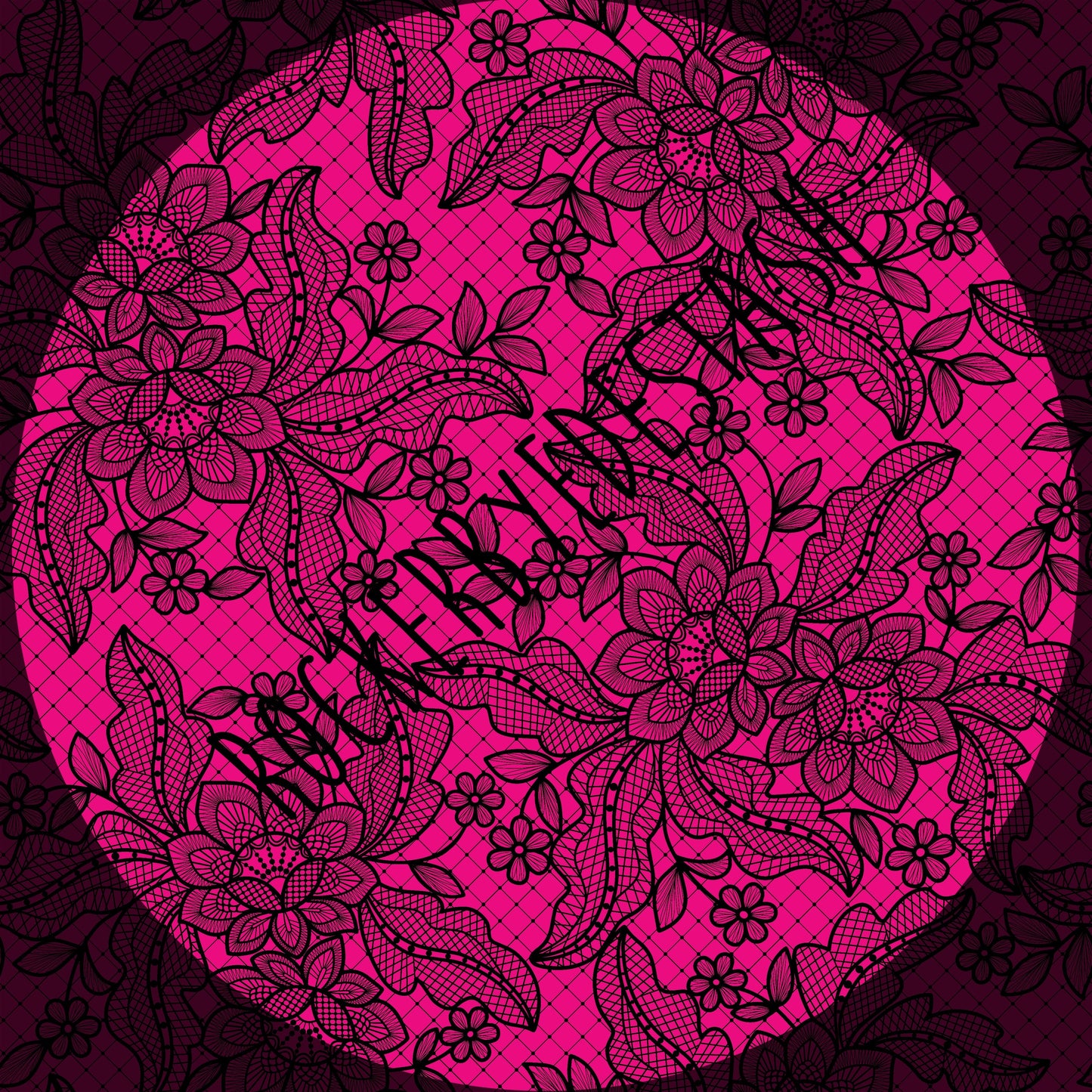 Squish - Round XX Fishnet & Lace Retail fabric yardage
