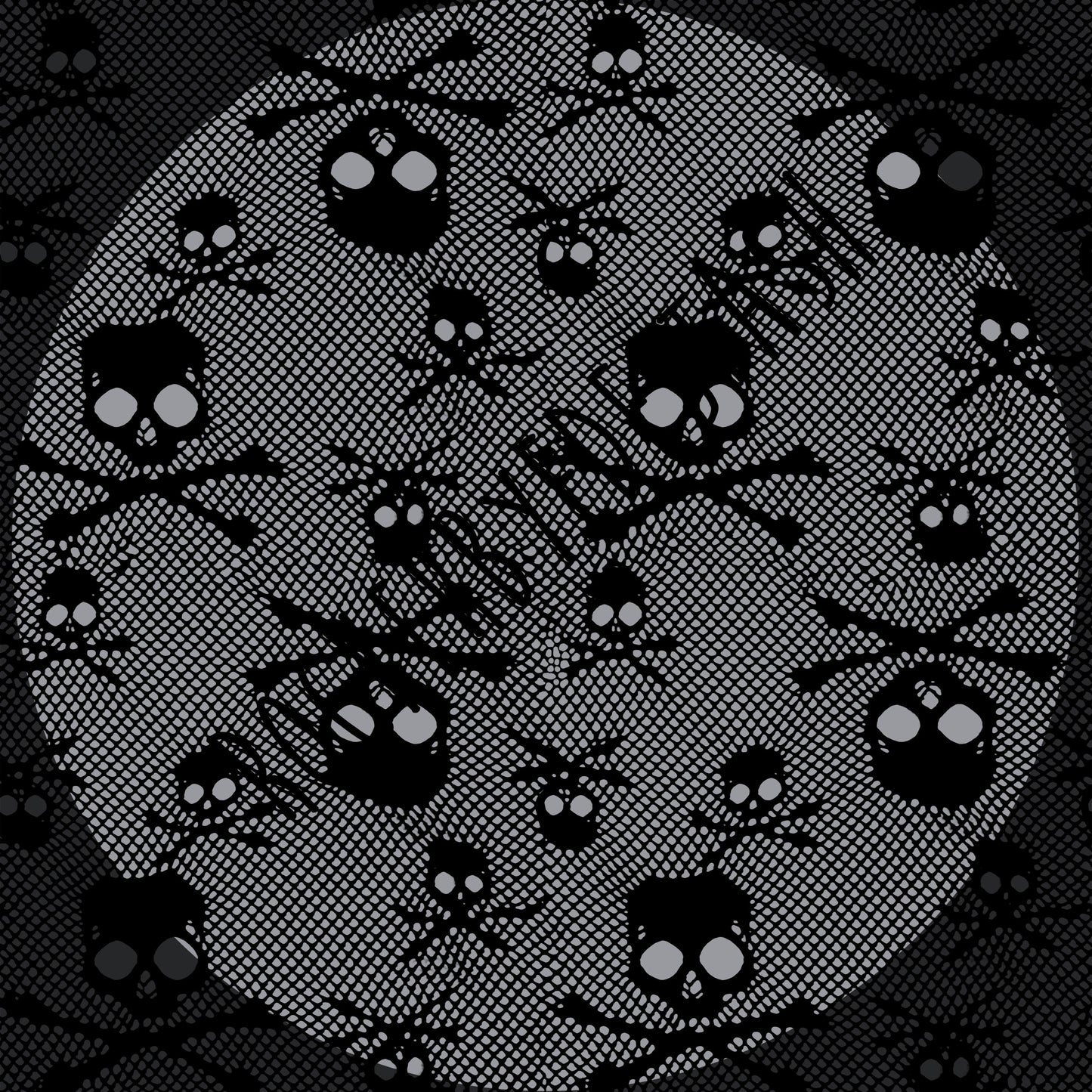 Cotton Lycra - Round XX Fishnet & Lace Retail - fabric yardage