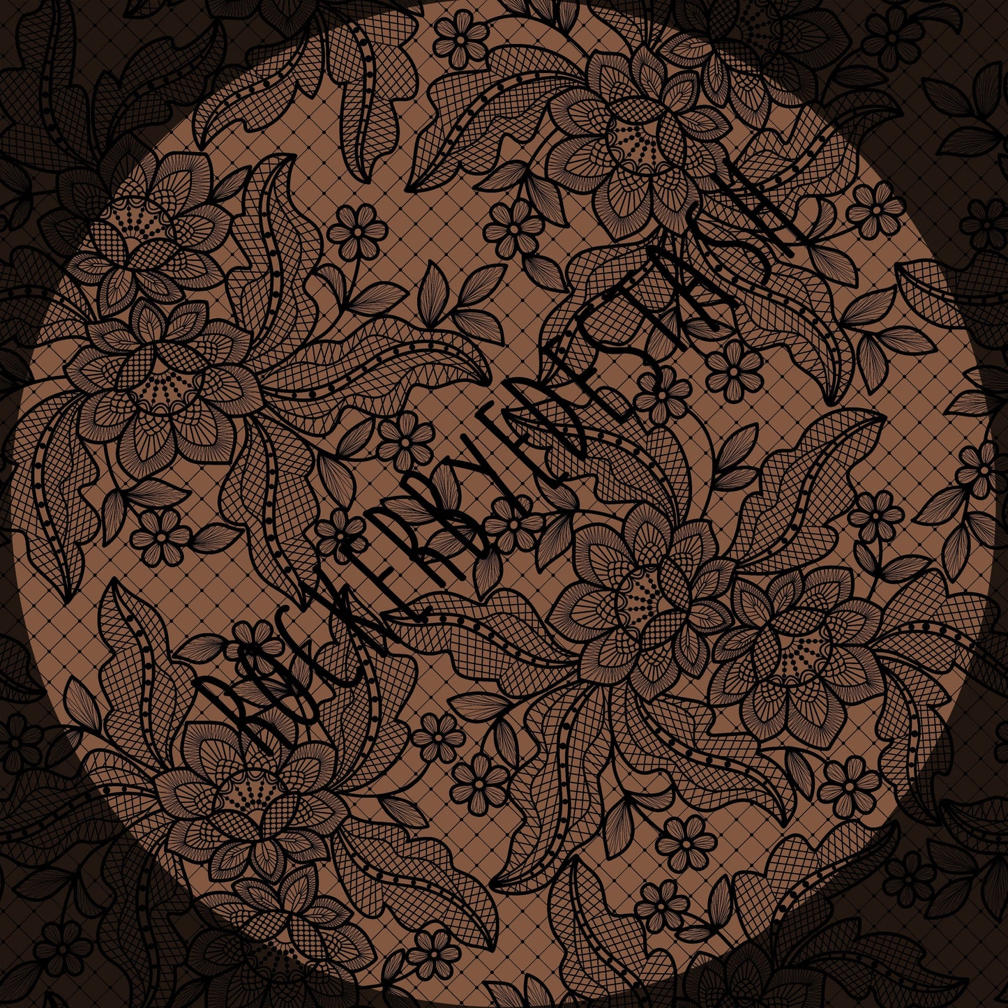 French Terry - Round XX Fishnet & Lace Retail - fabric yardage