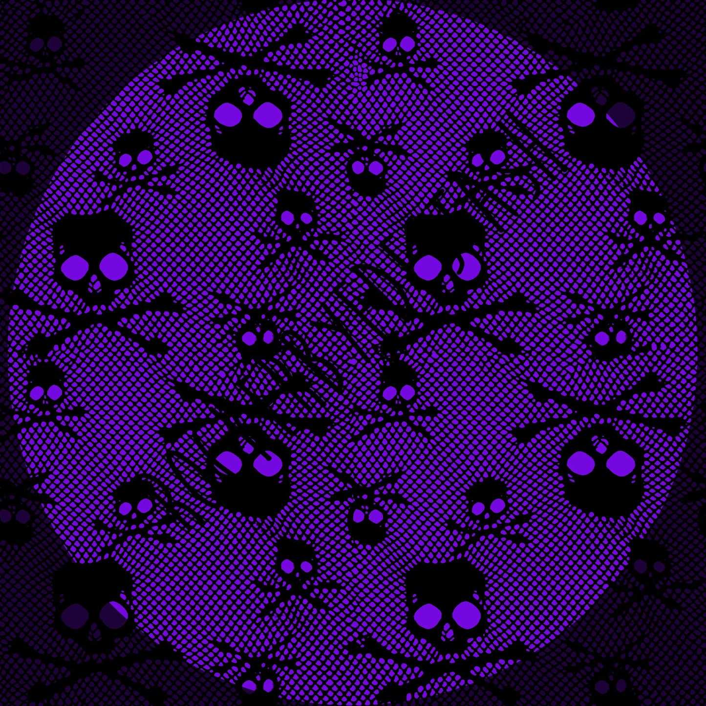 Squish - Round XX Fishnet & Lace Retail fabric yardage