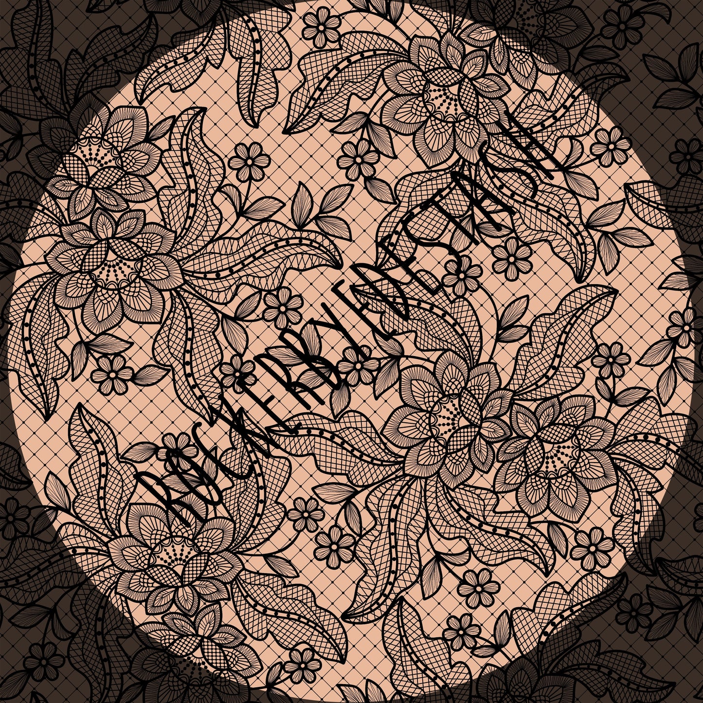 Squish - Round XX Fishnet & Lace Retail fabric yardage