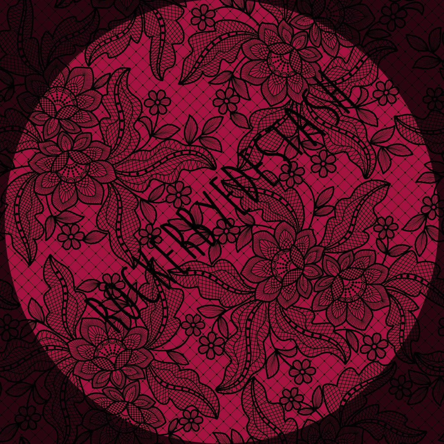 Squish - Round XX Fishnet & Lace Retail fabric yardage